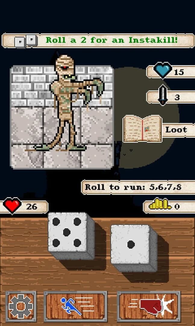 Snake Eyes Dungeon screenshot 1