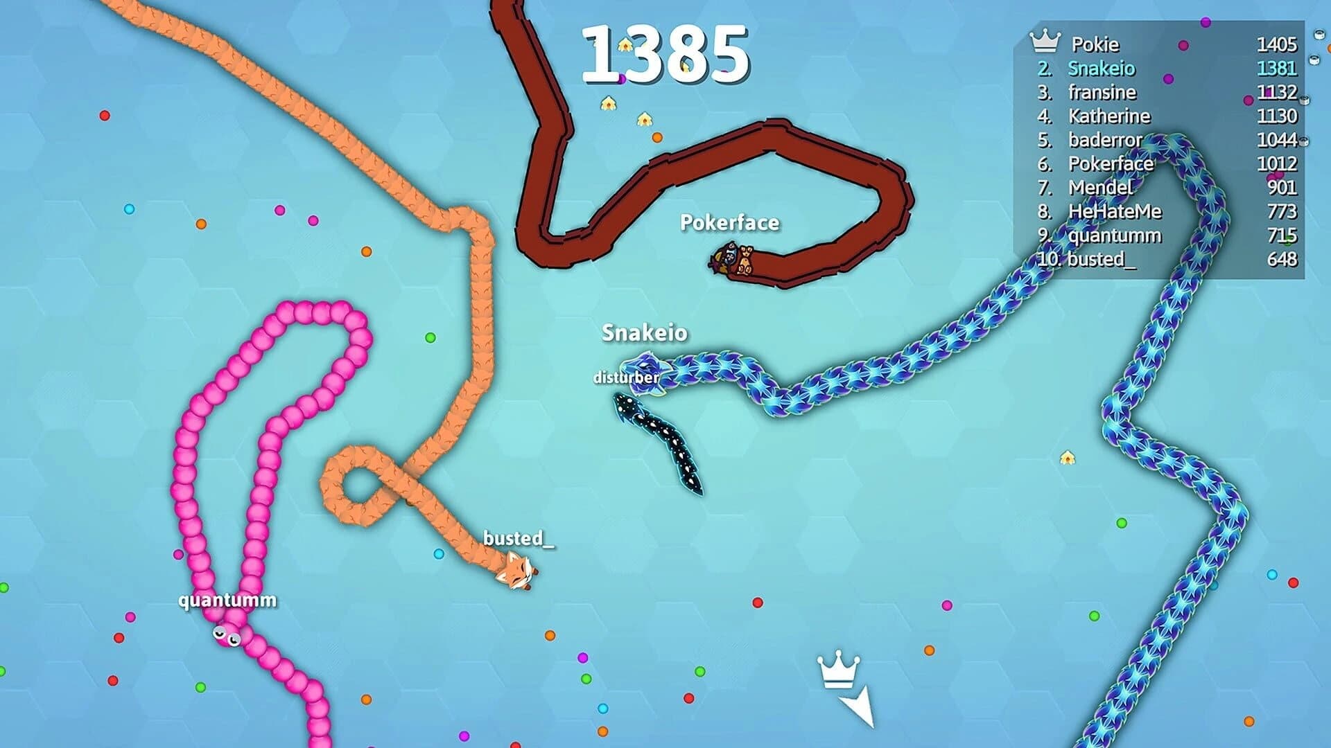 Snake.io screenshot 1