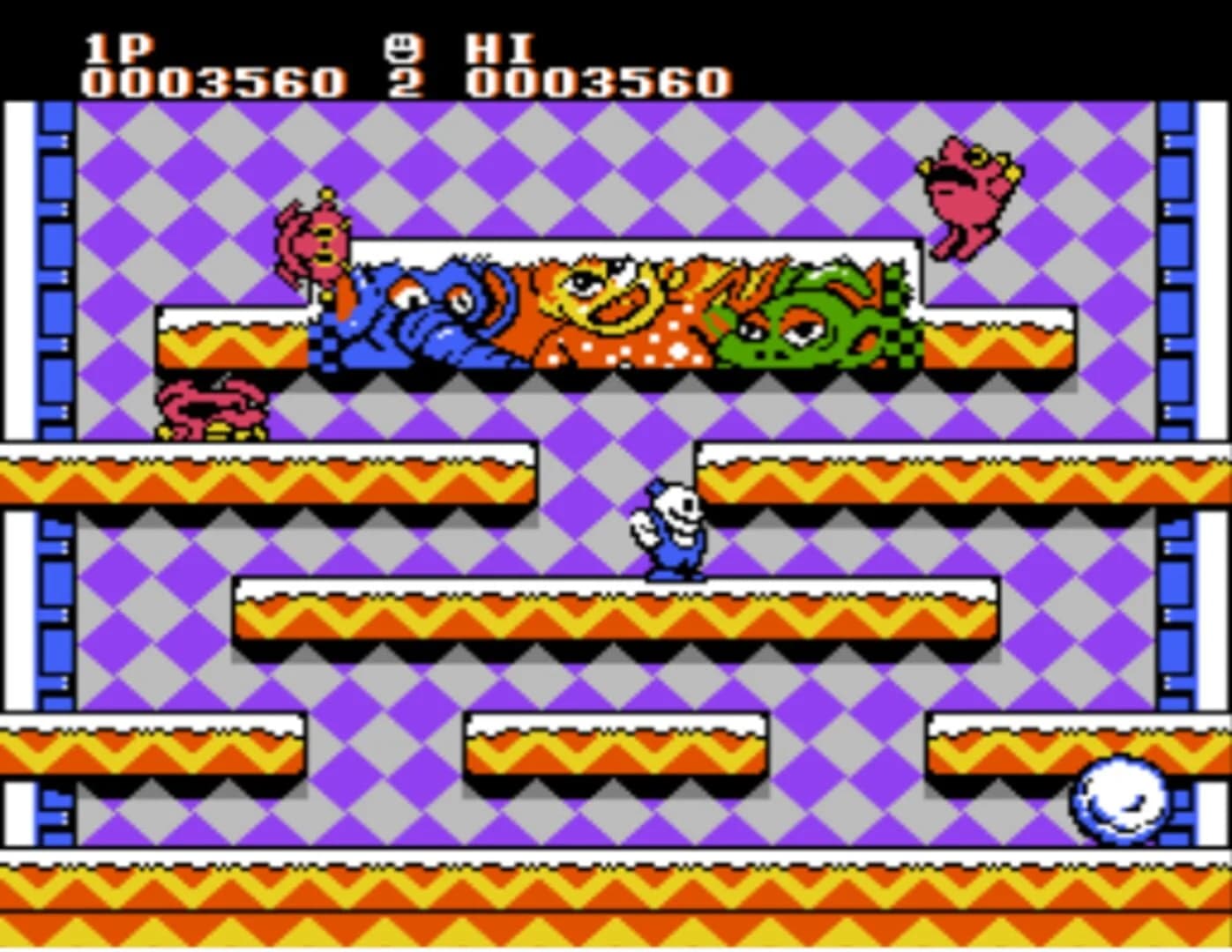 Snow Bros. screenshot 1