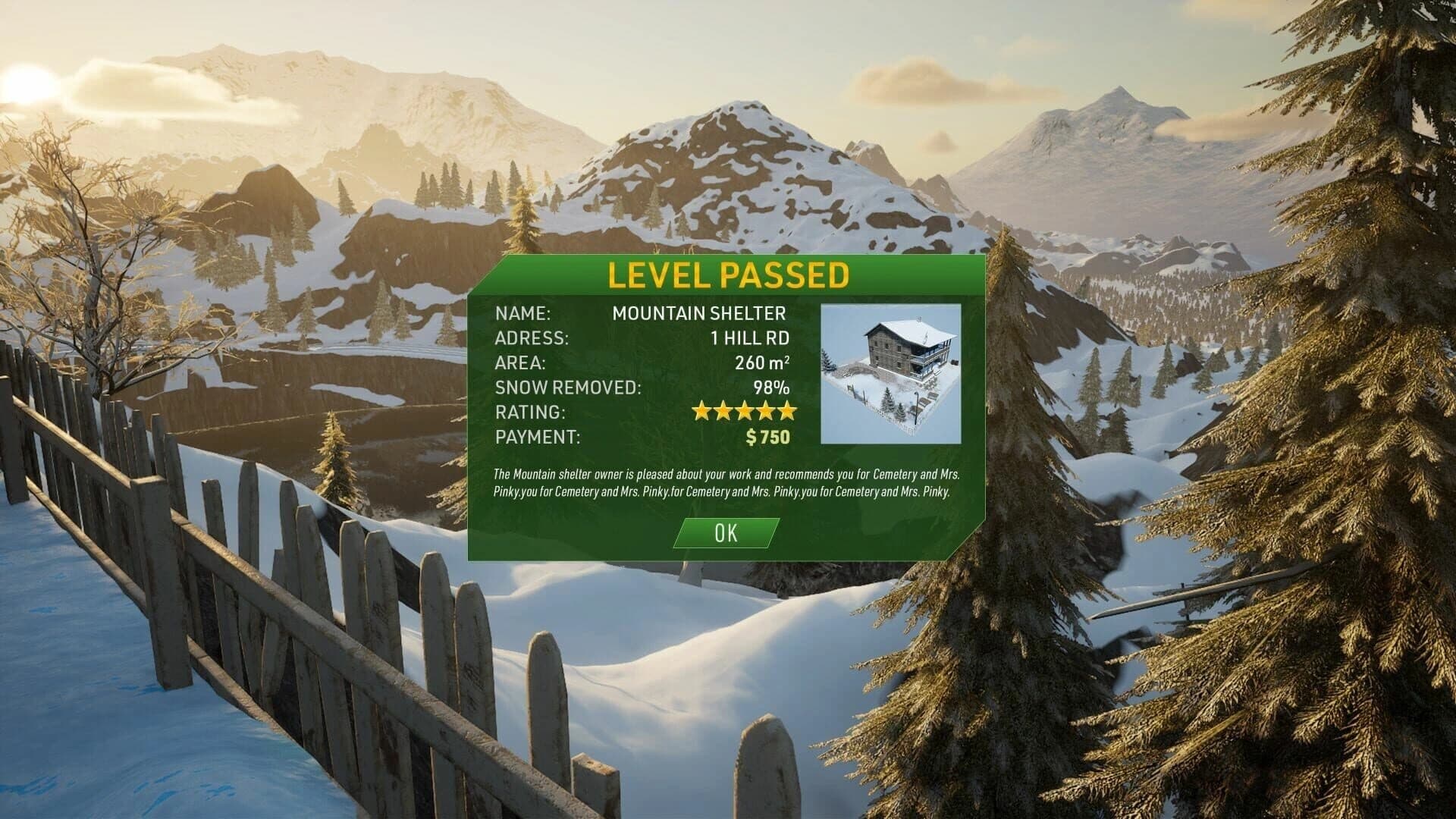 Snow Plowing Simulator screenshot 2