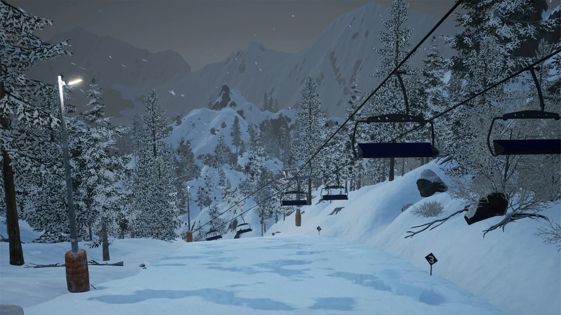 Snow Plowing Simulator: Ski Resort screenshot 3