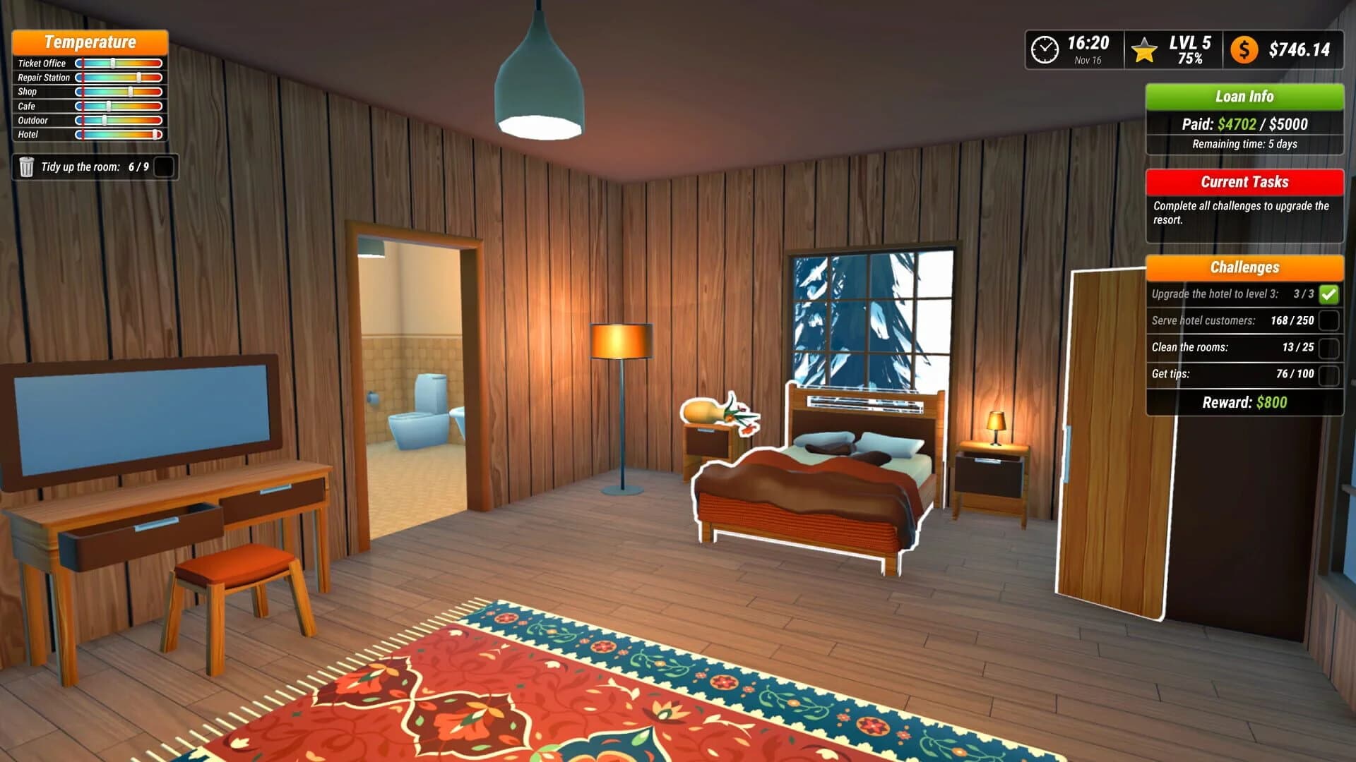 Snow Resort Simulator screenshot 3