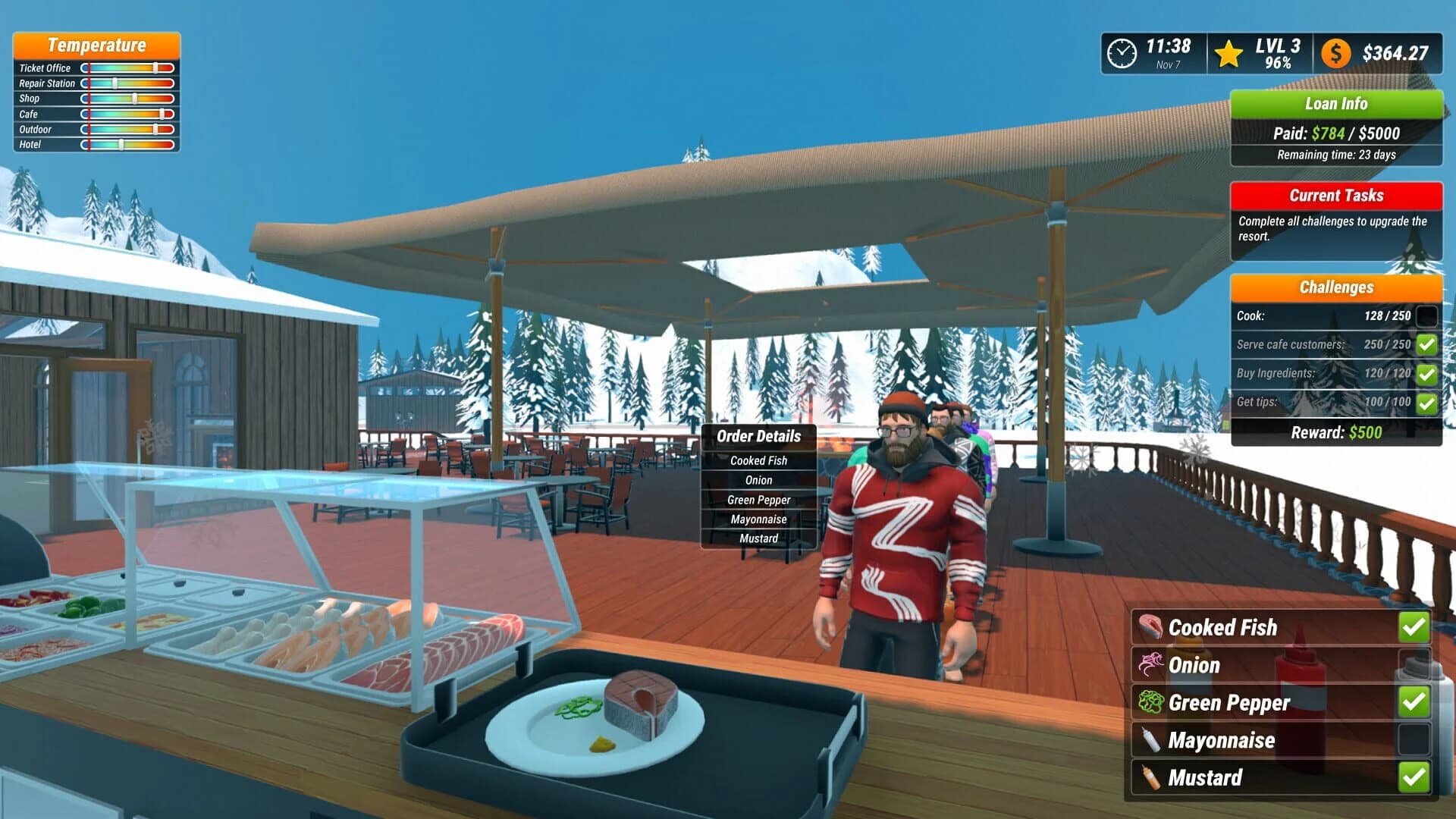 Snow Resort Simulator screenshot 2