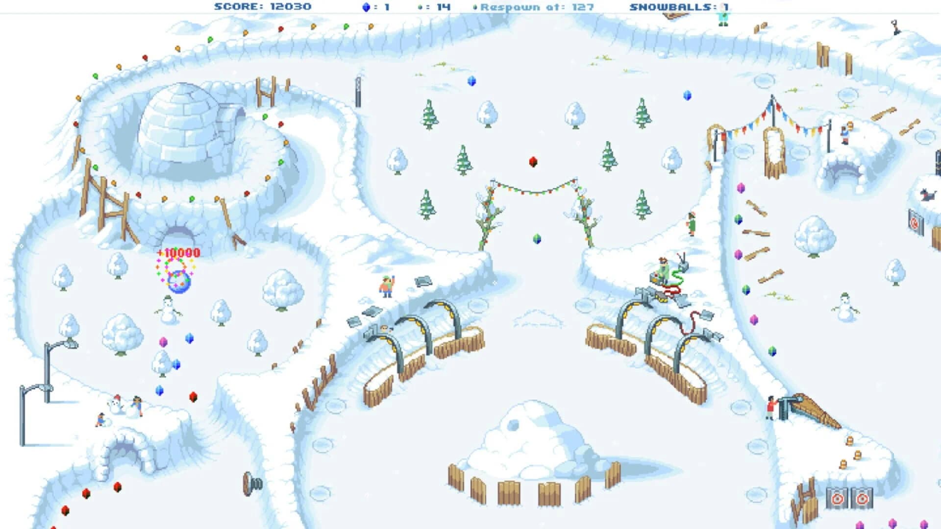 Snowball! screenshot 1