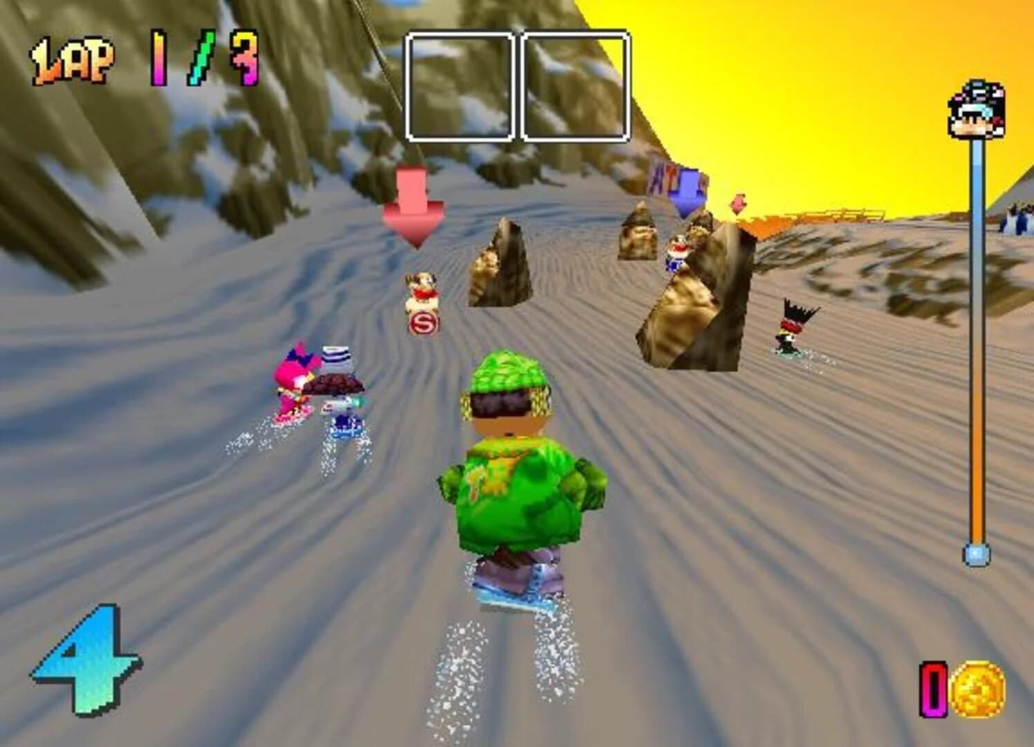 Snowboard Kids screenshot 1