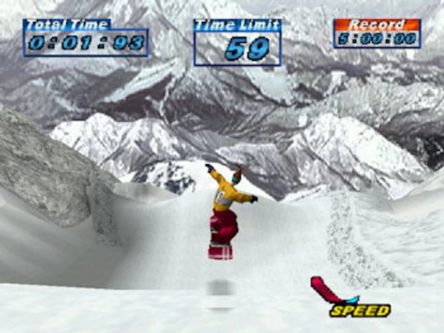 Snowboarding screenshot 1
