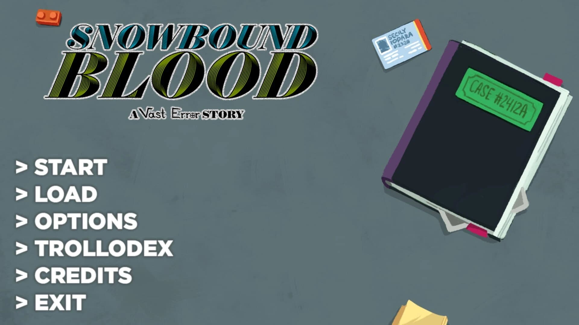 Snowbound Blood: A Vast Error Story screenshot 1