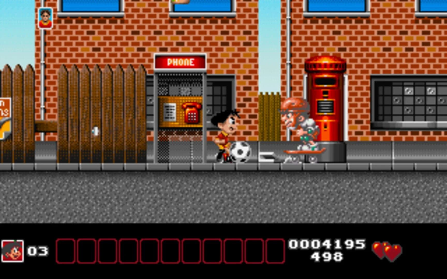 Soccer Kid screenshot 1