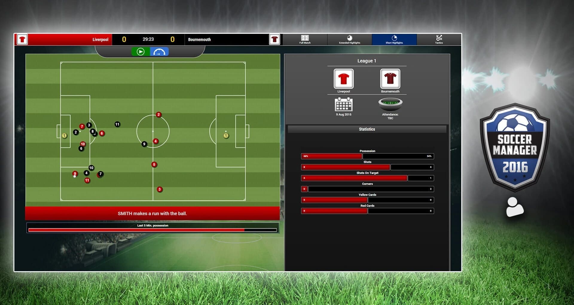 Soccer Manager screenshot 1
