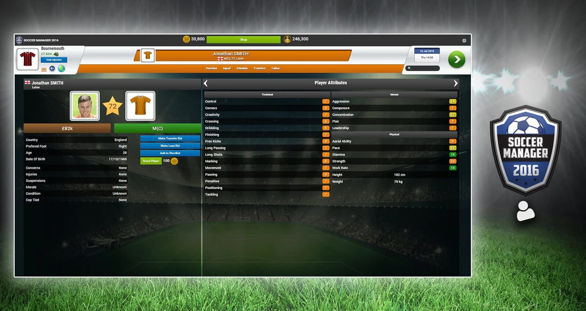 Soccer Manager screenshot 4