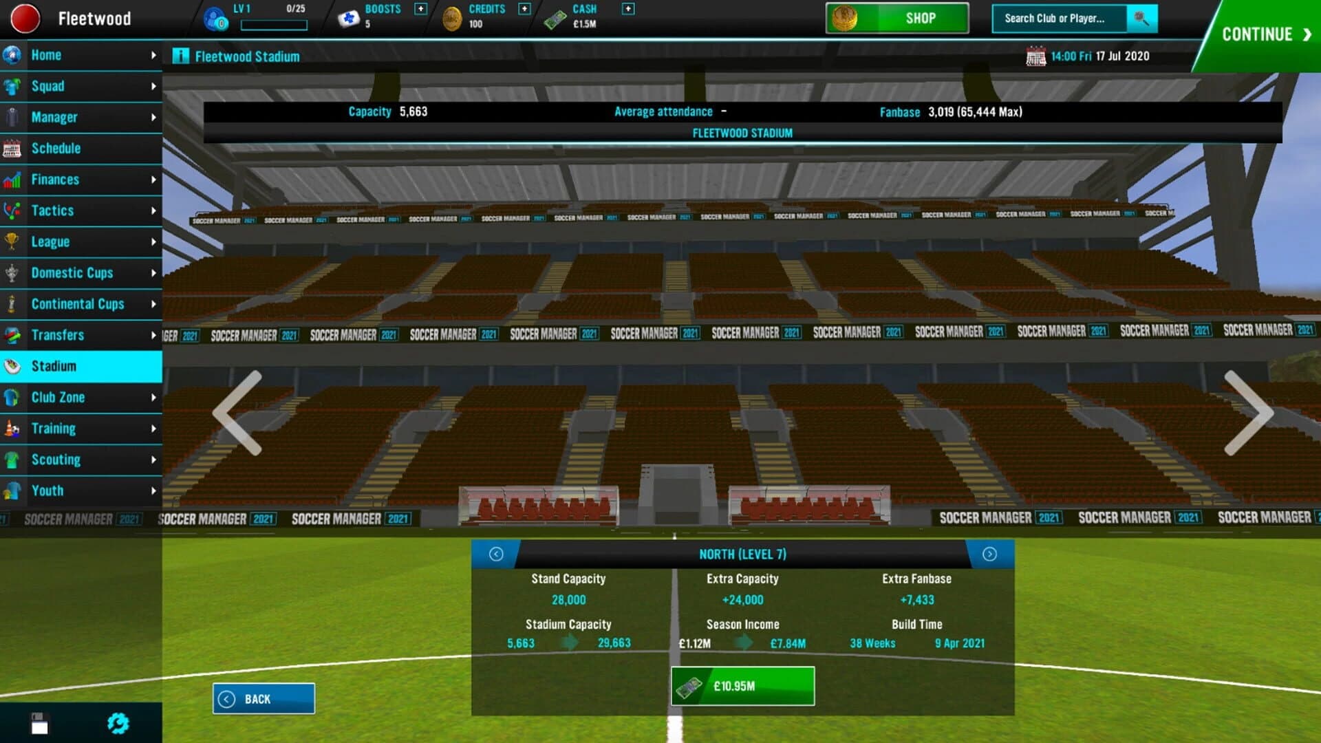 Soccer Manager 2021 screenshot 4