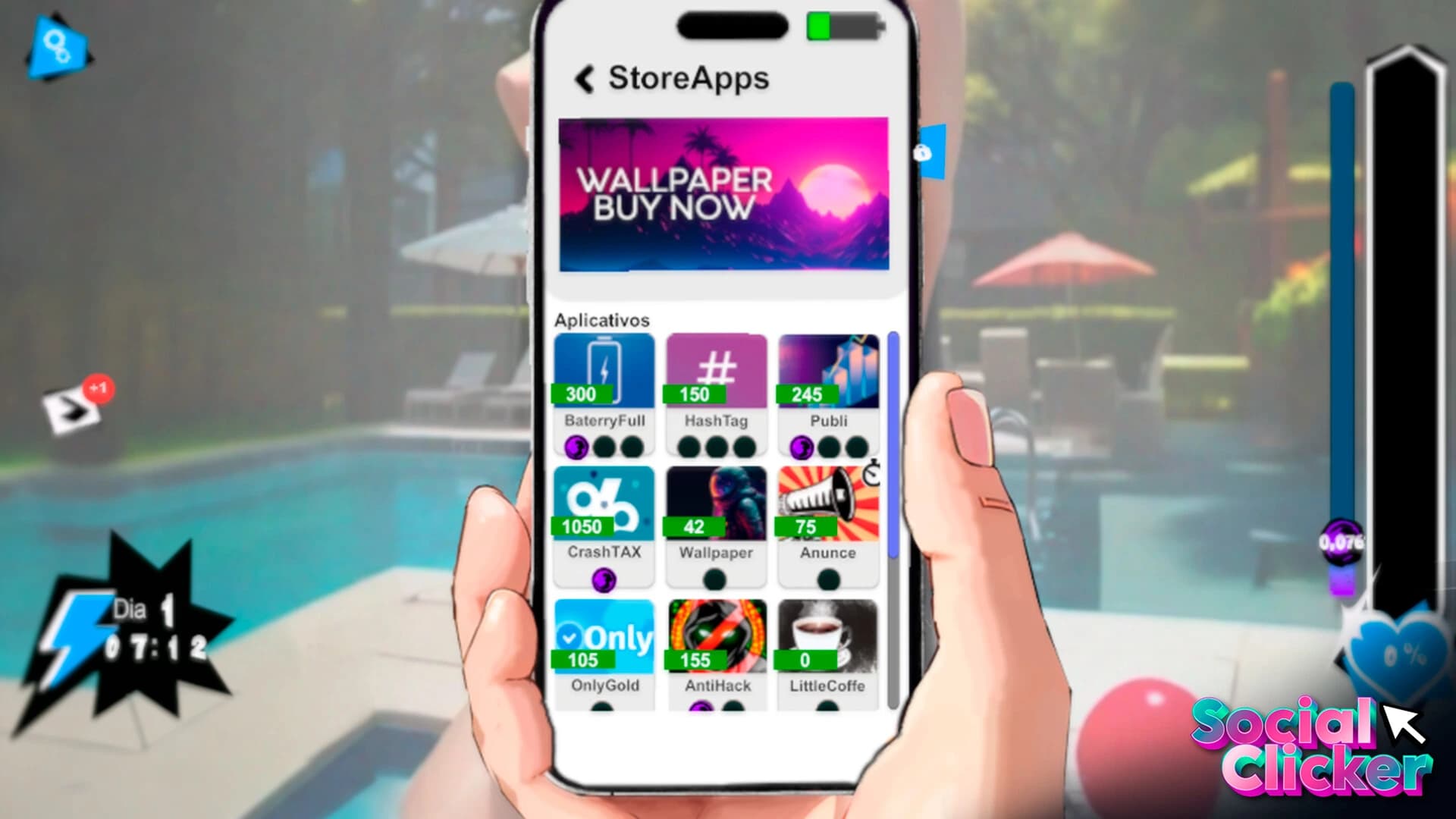 Social Clicker: Persona screenshot 6