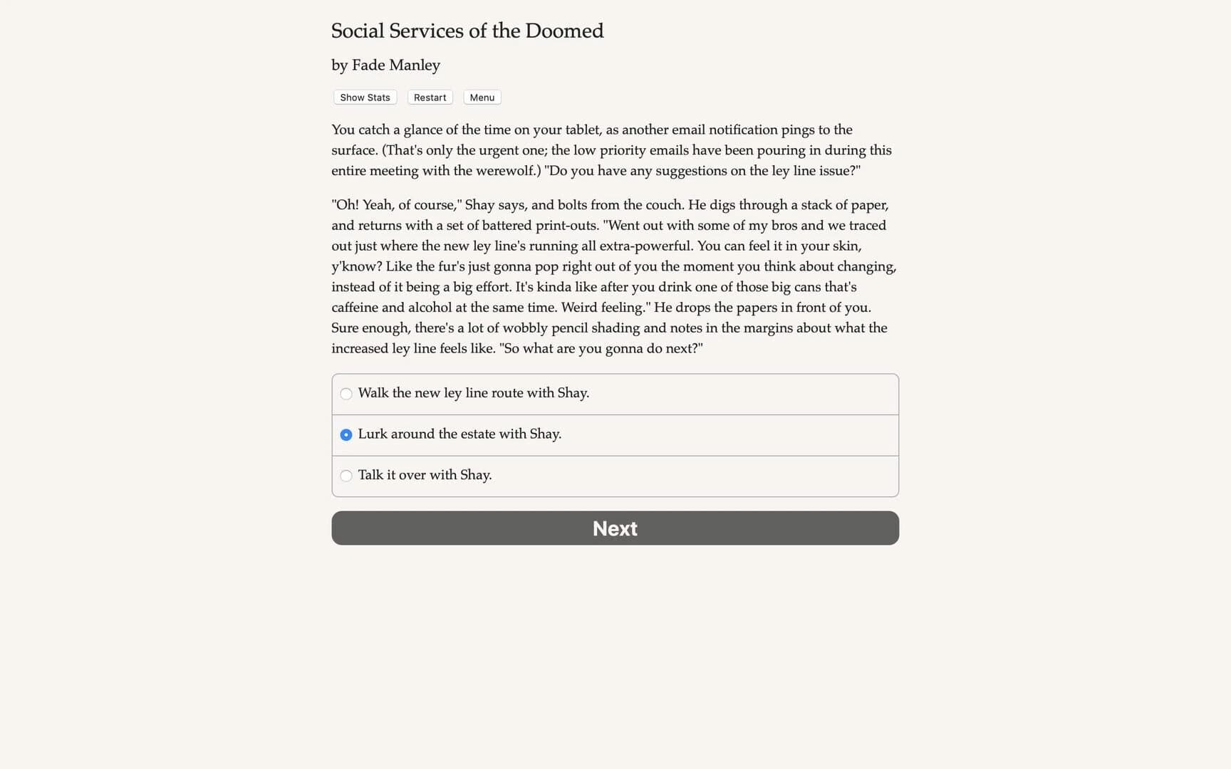 Social Services of the Doomed screenshot 3