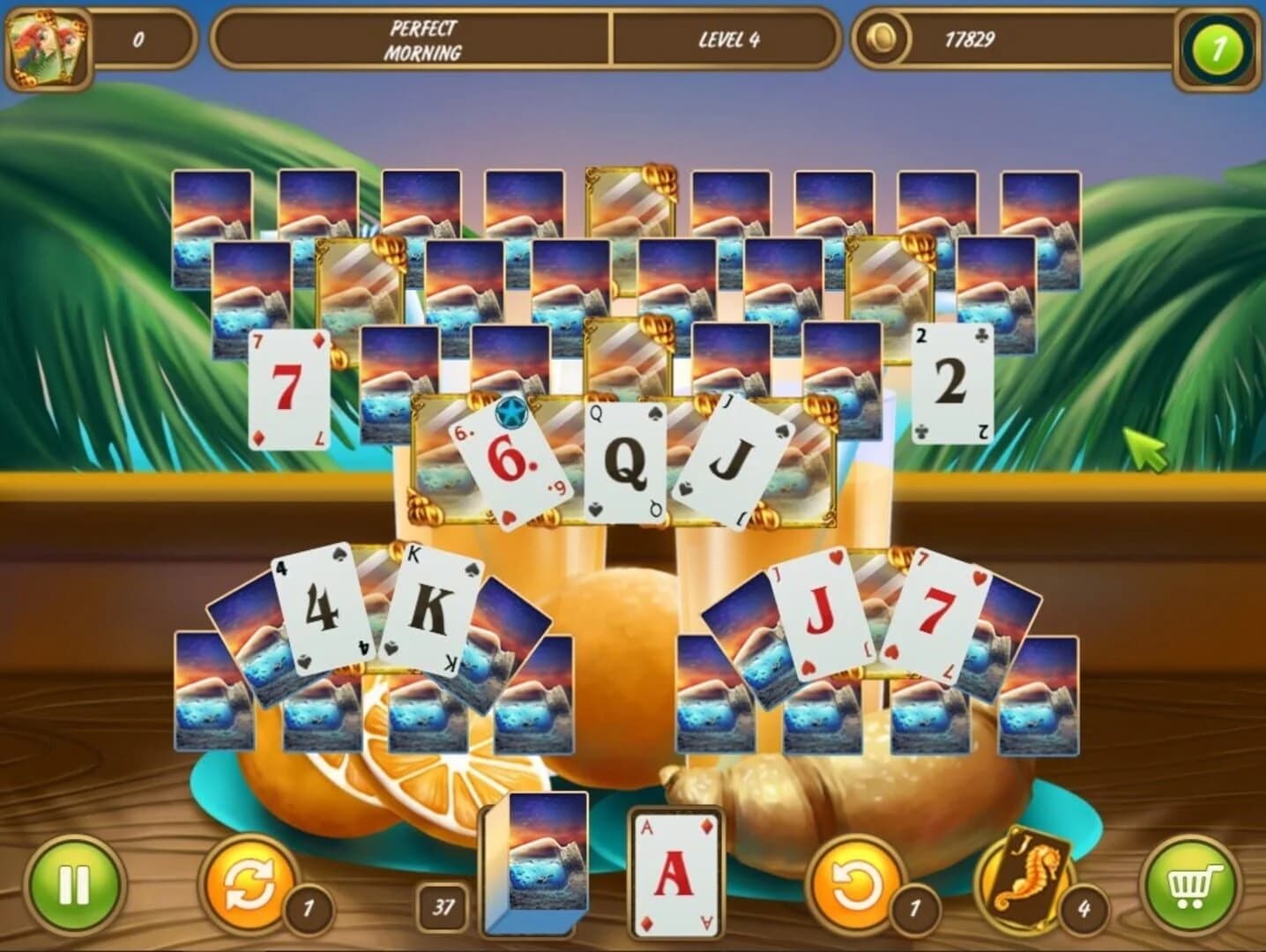 Solitaire Beach Season: A Vacation Time screenshot 1