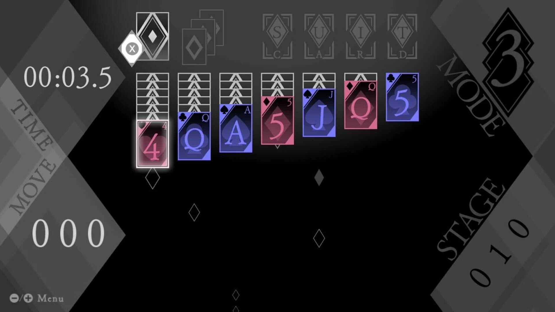 Solitaire Klondike Black screenshot 4