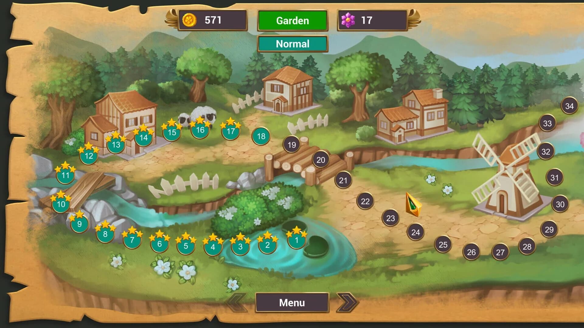 Solitaire Quest: Garden Story screenshot 2