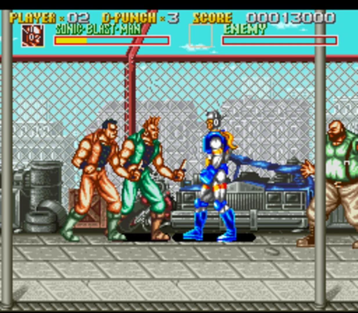 Sonic Blast Man screenshot 2