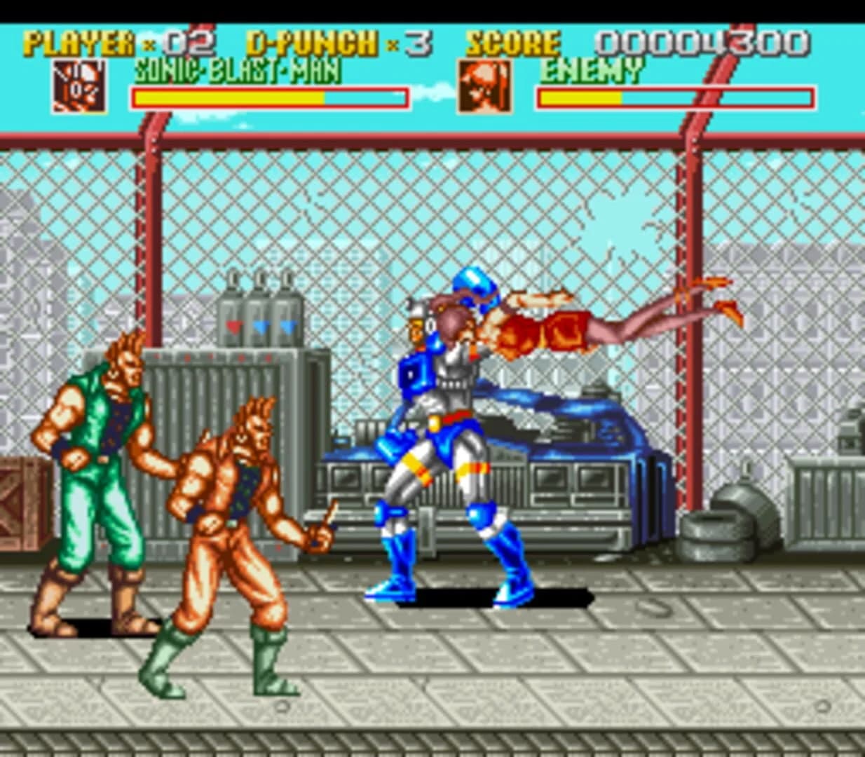 Sonic Blast Man II screenshot 2