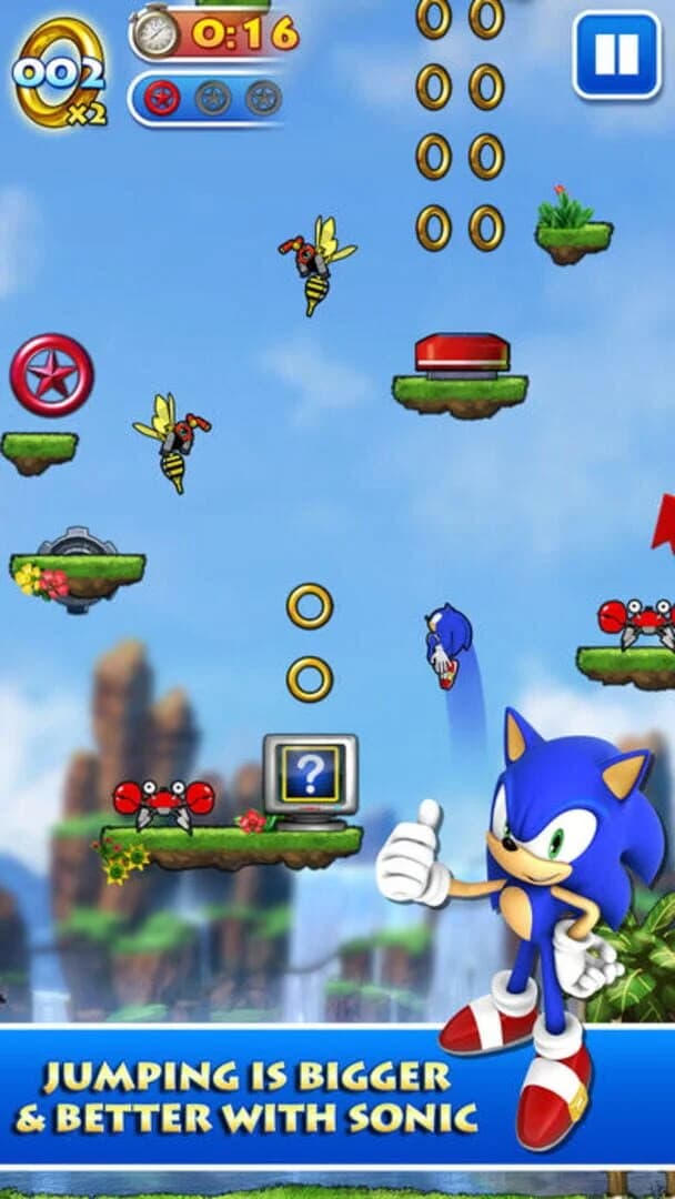 Sonic Jump screenshot 1