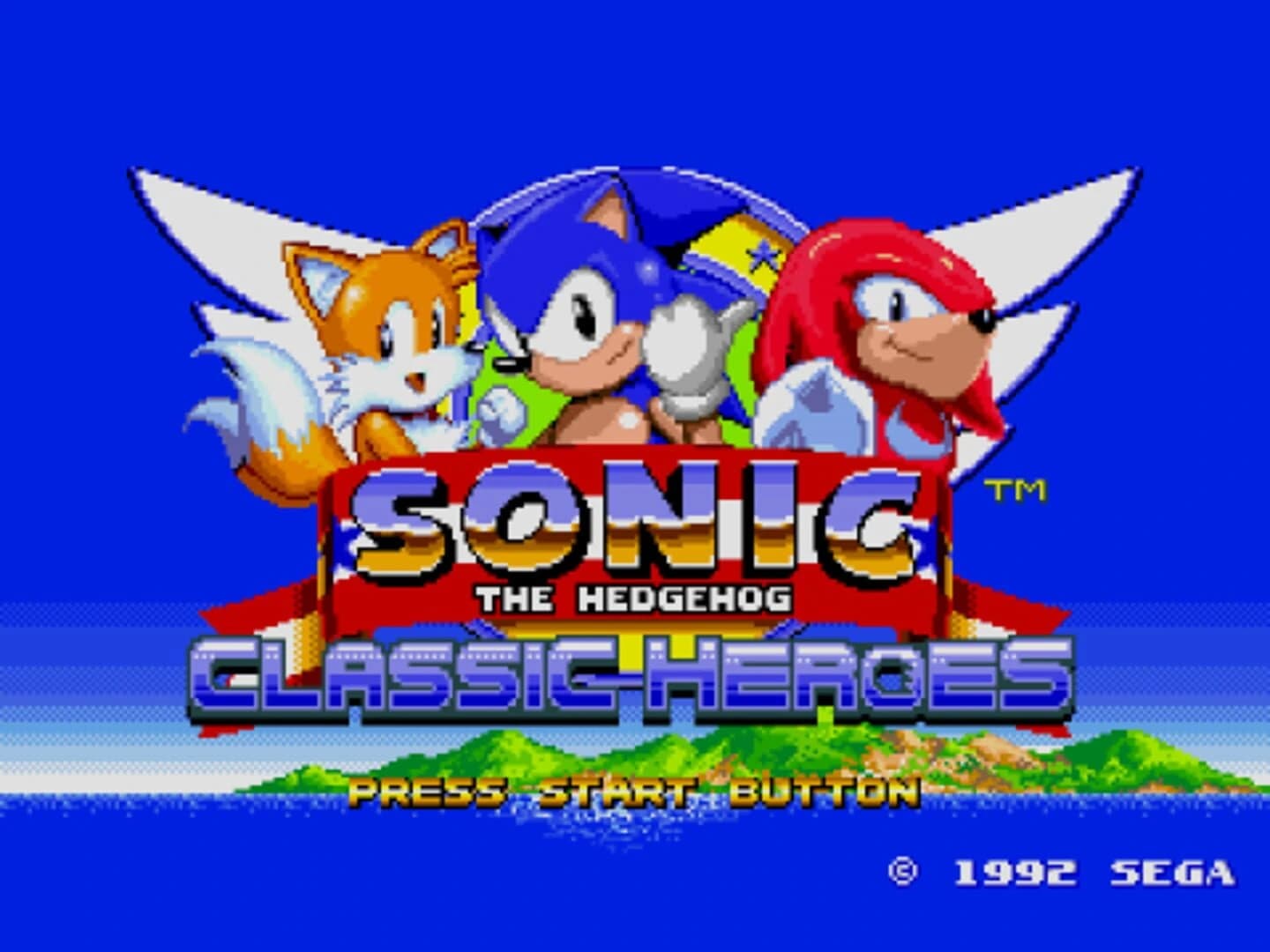 Sonic the Hedgehog Classic Heroes screenshot 1