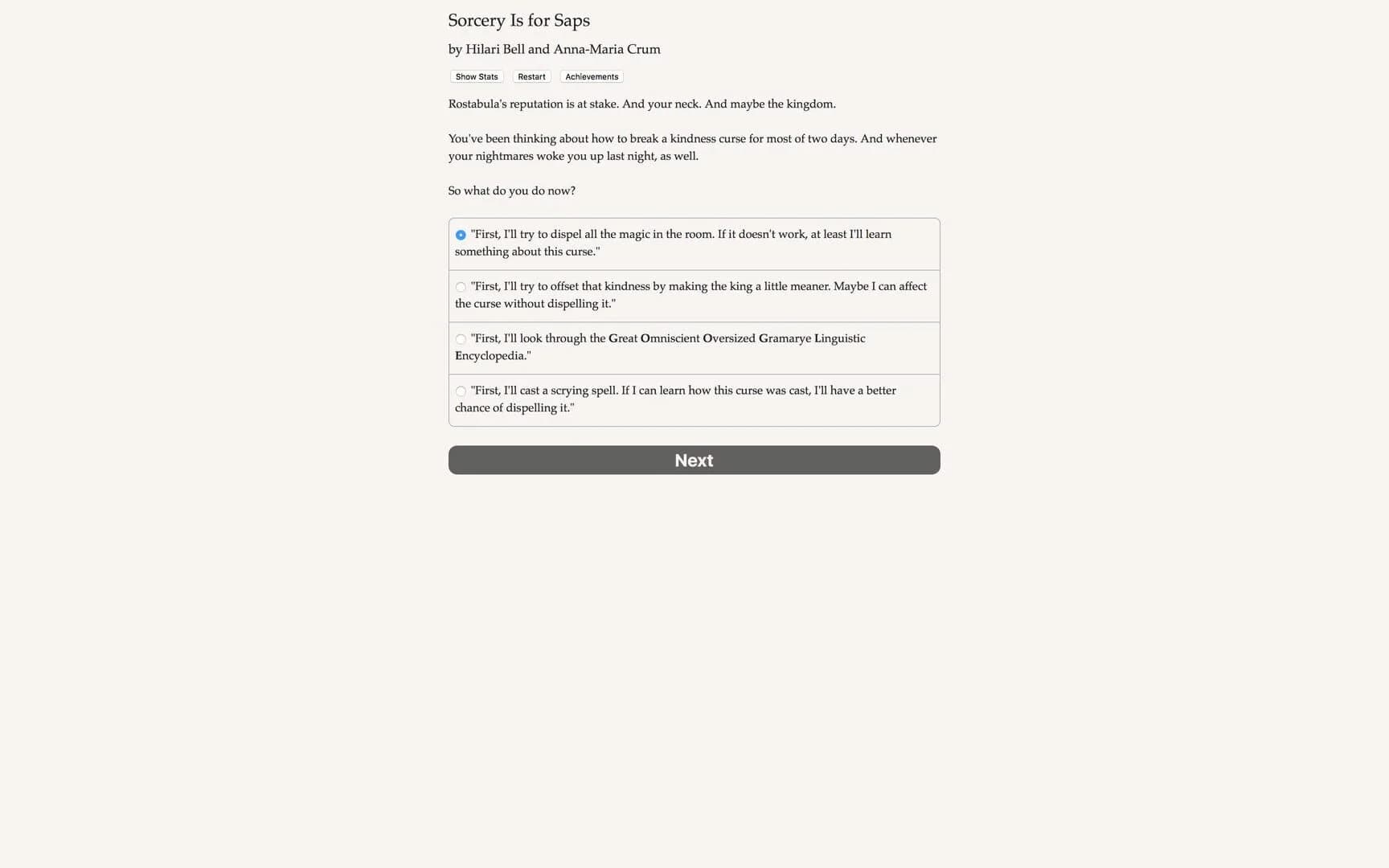 Sorcery Is for Saps screenshot 5