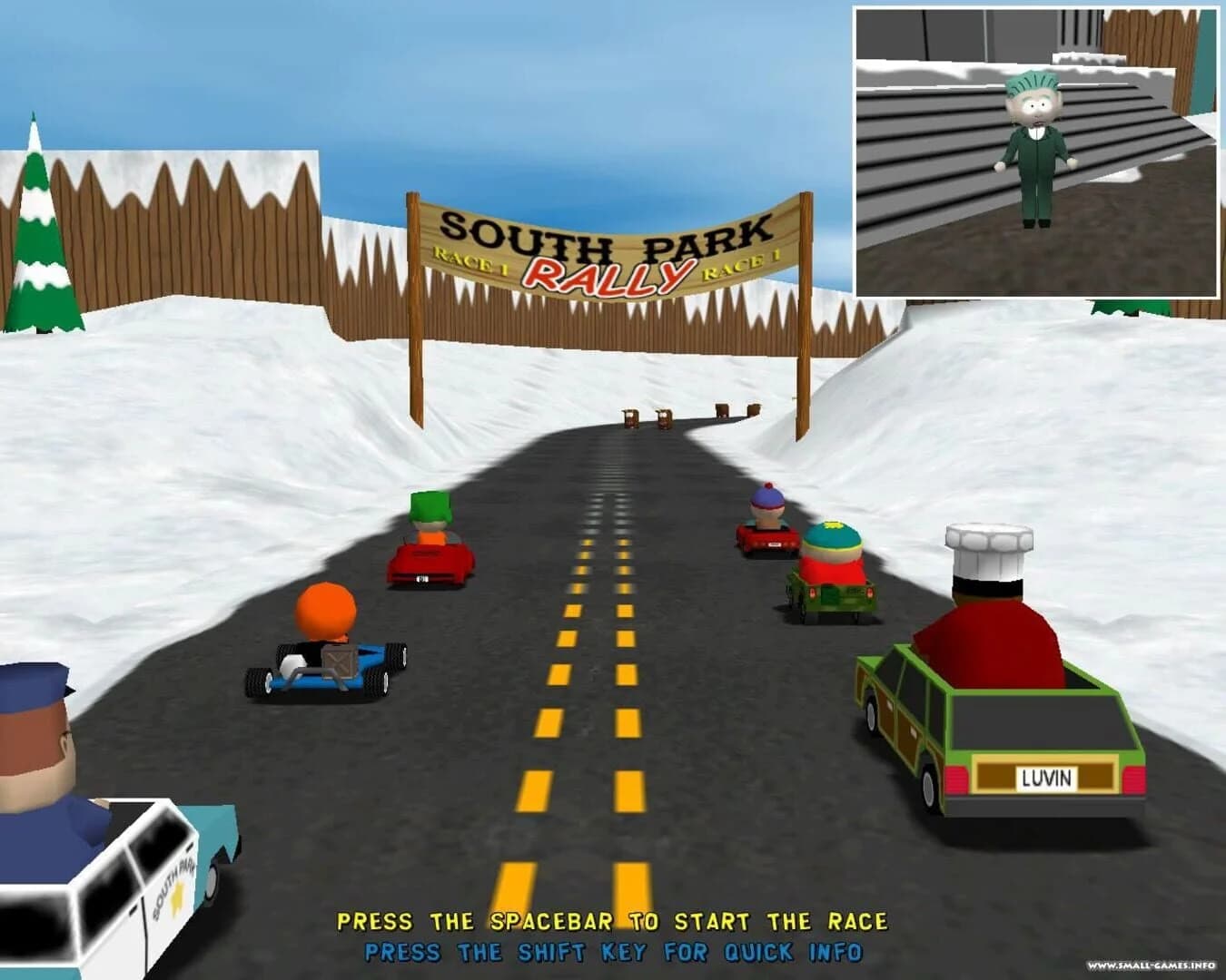 South Park Rally screenshot 1