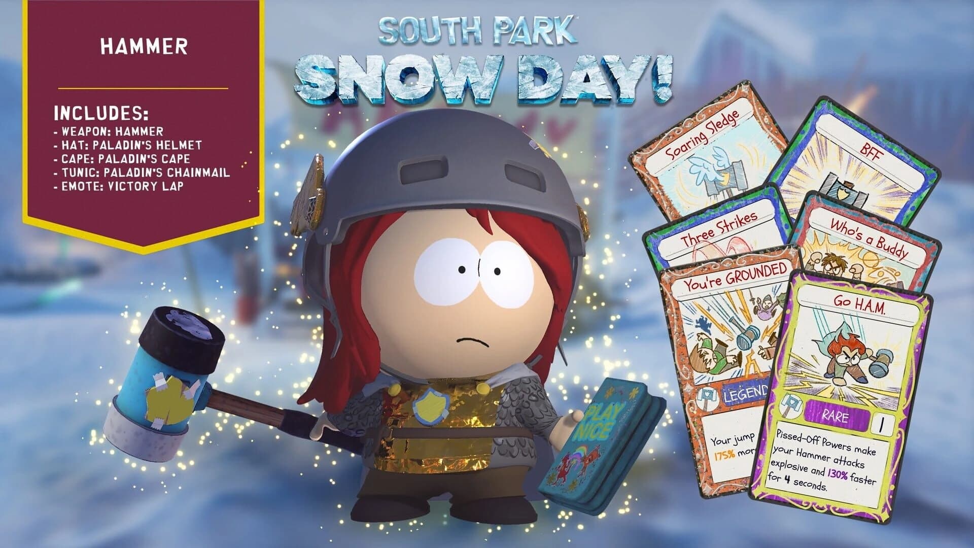 South Park: Snow Day! - Hammer screenshot 1