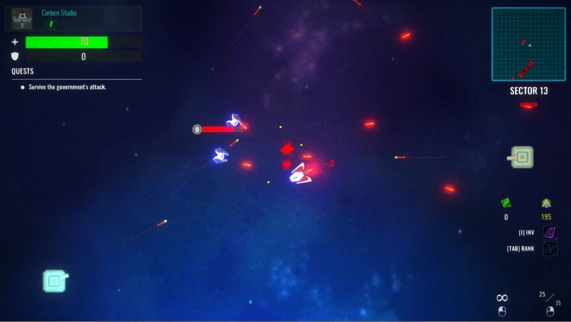 Space Battle screenshot 2