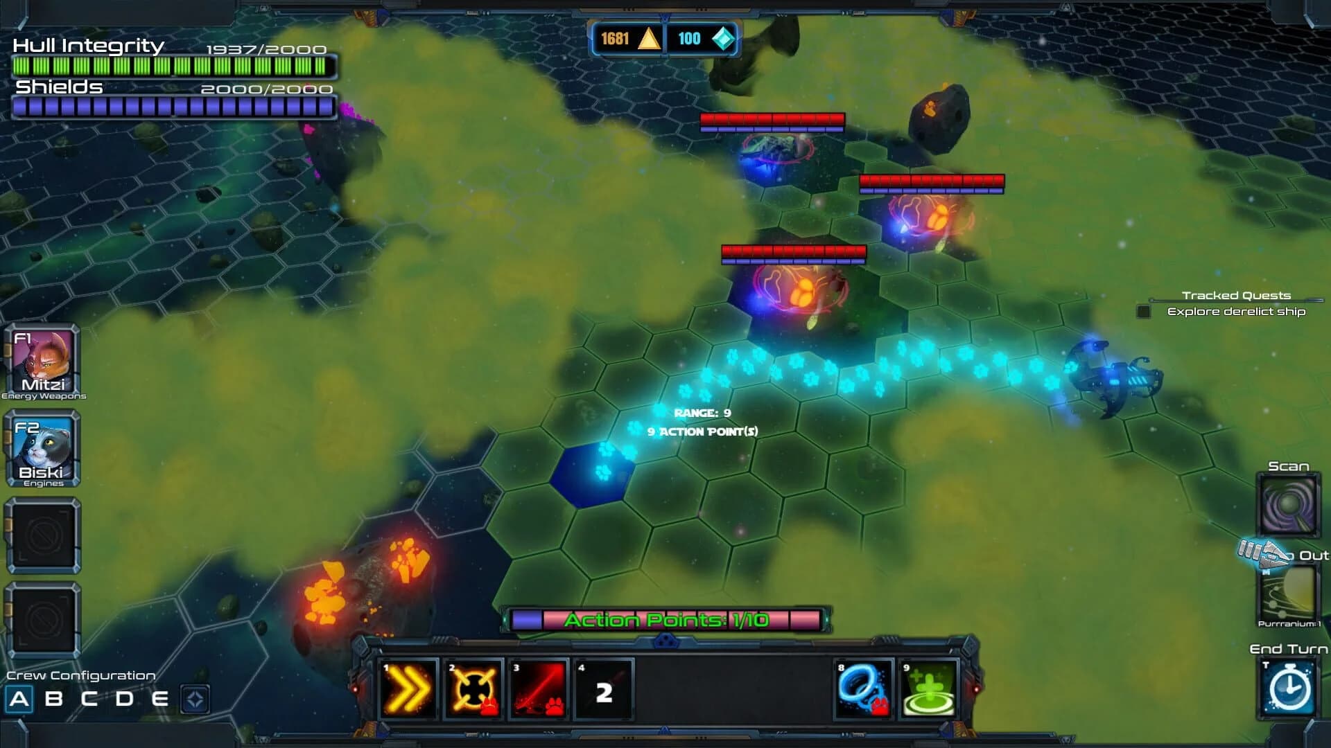 Space Cats Tactics screenshot 3