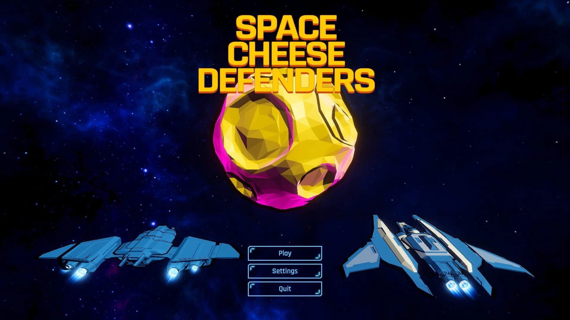 Space Cheese Defenders screenshot 1