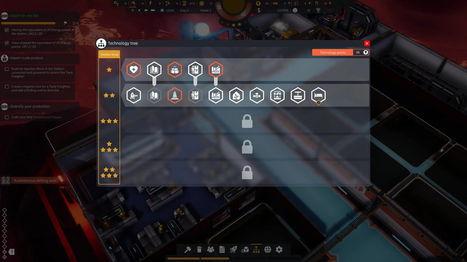 Space Drilling Station screenshot 2