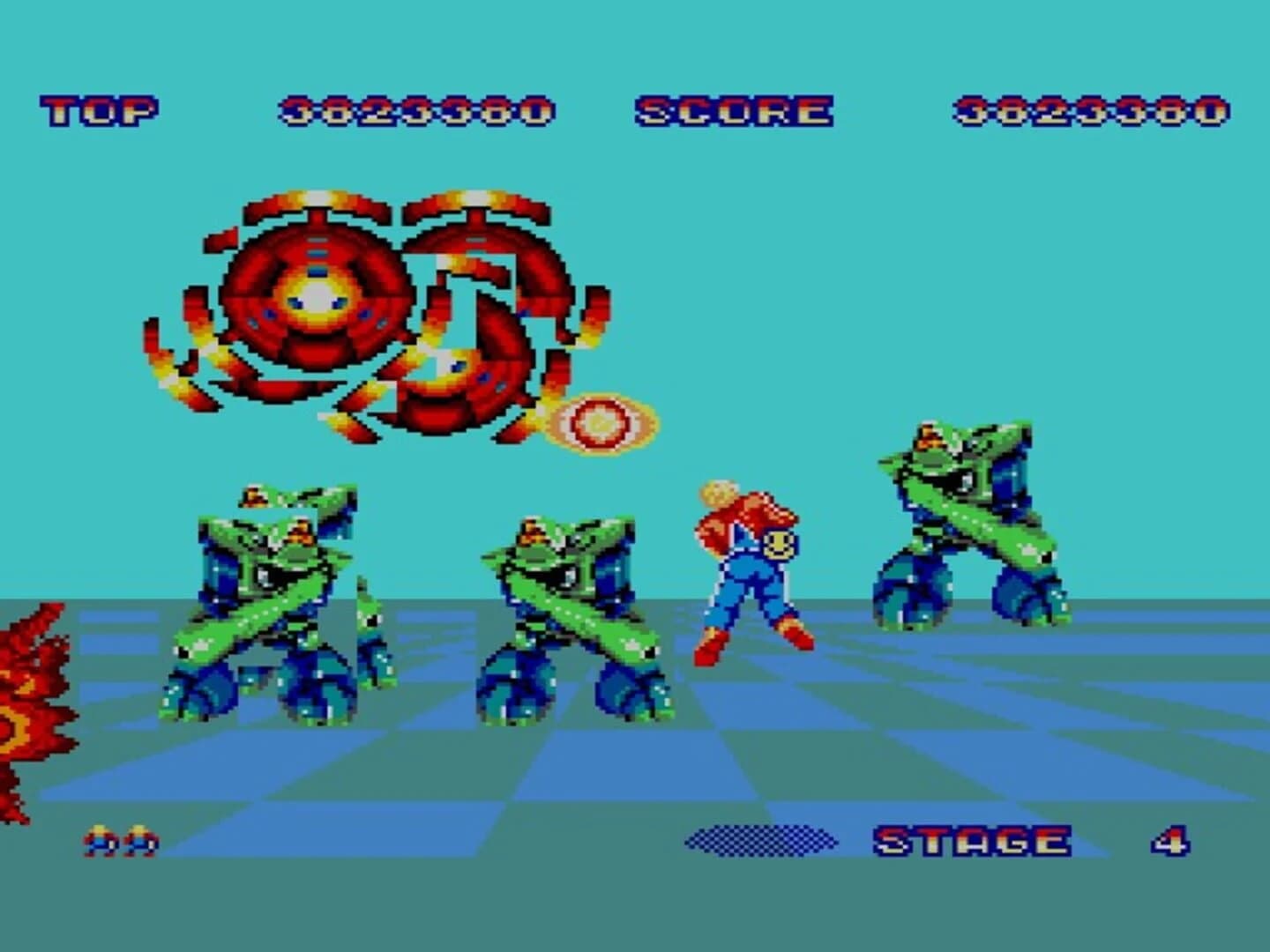 Space Harrier screenshot 2