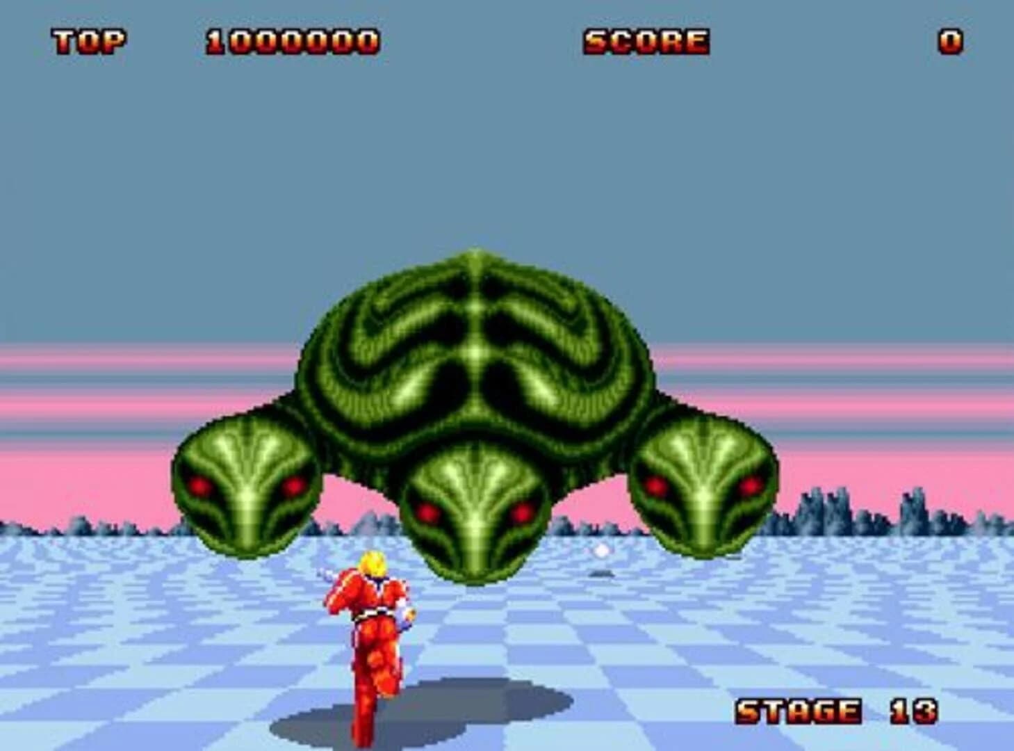Space Harrier II screenshot 2