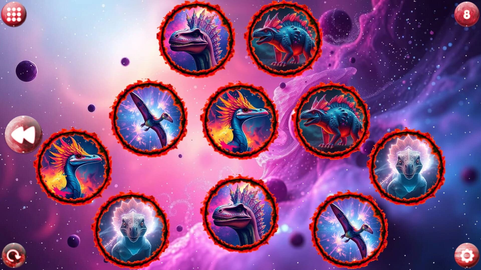 Space Memory: Dinosaurs screenshot 5