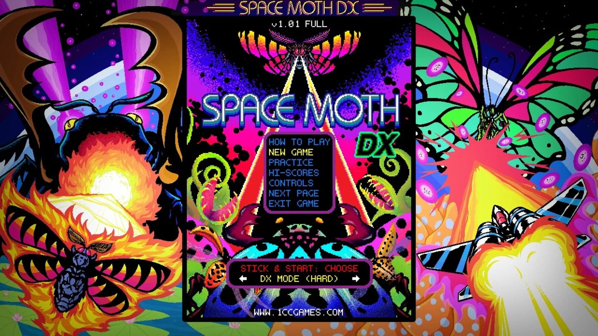 Space Moth DX screenshot 1