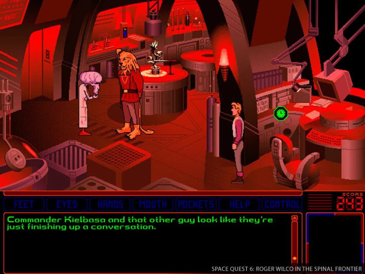 Space Quest 6: The Spinal Frontier screenshot 3