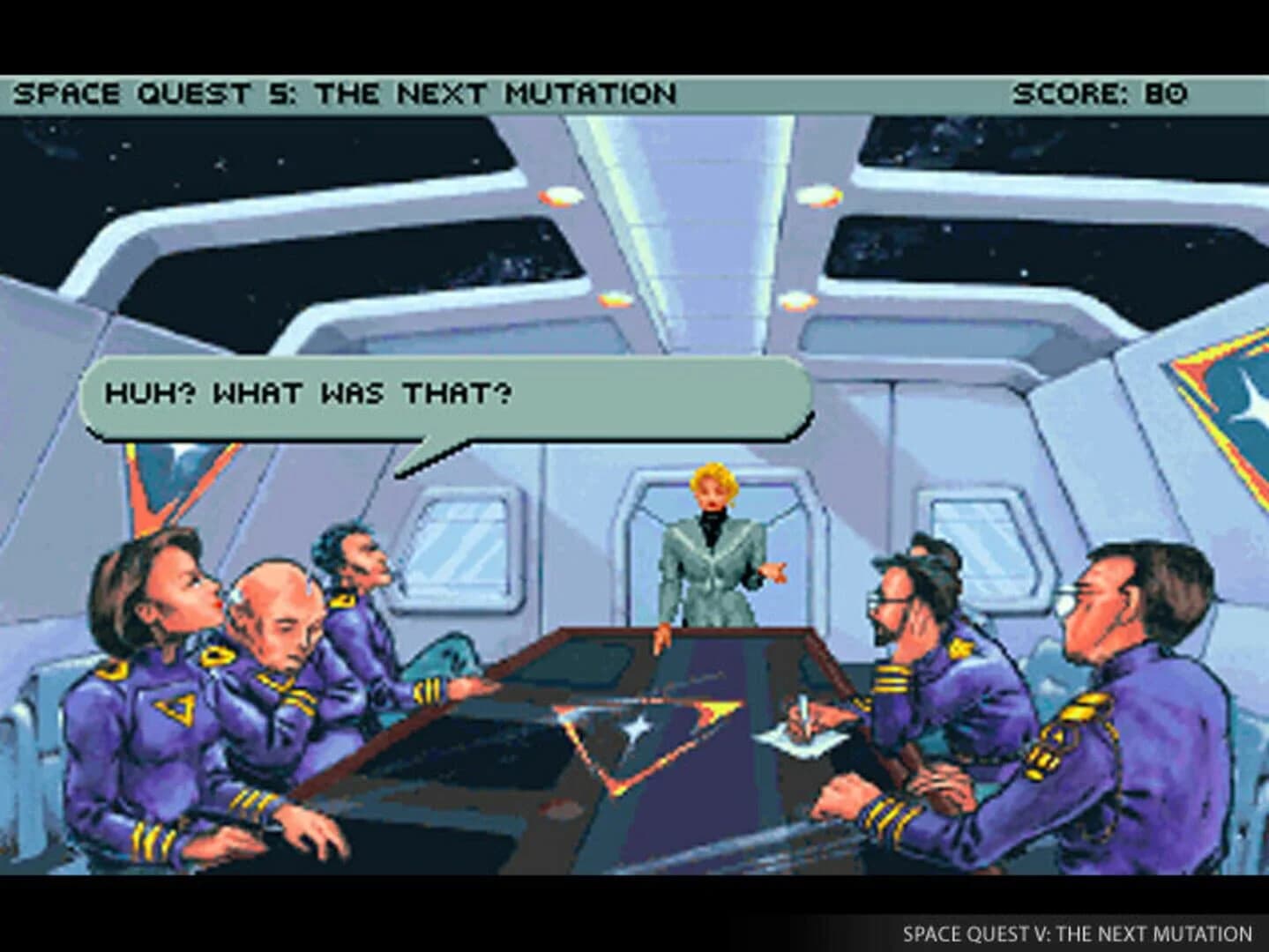 Space Quest V: The Next Mutation screenshot 1