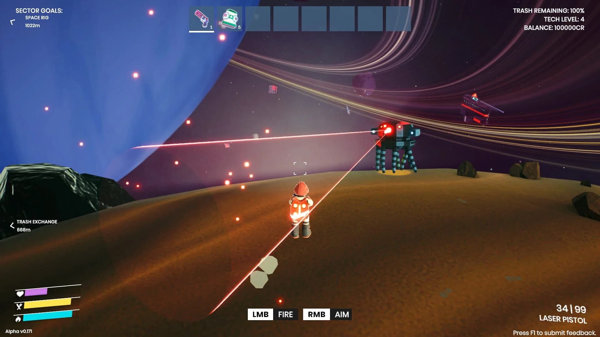 Space Trash Scavenger screenshot 3