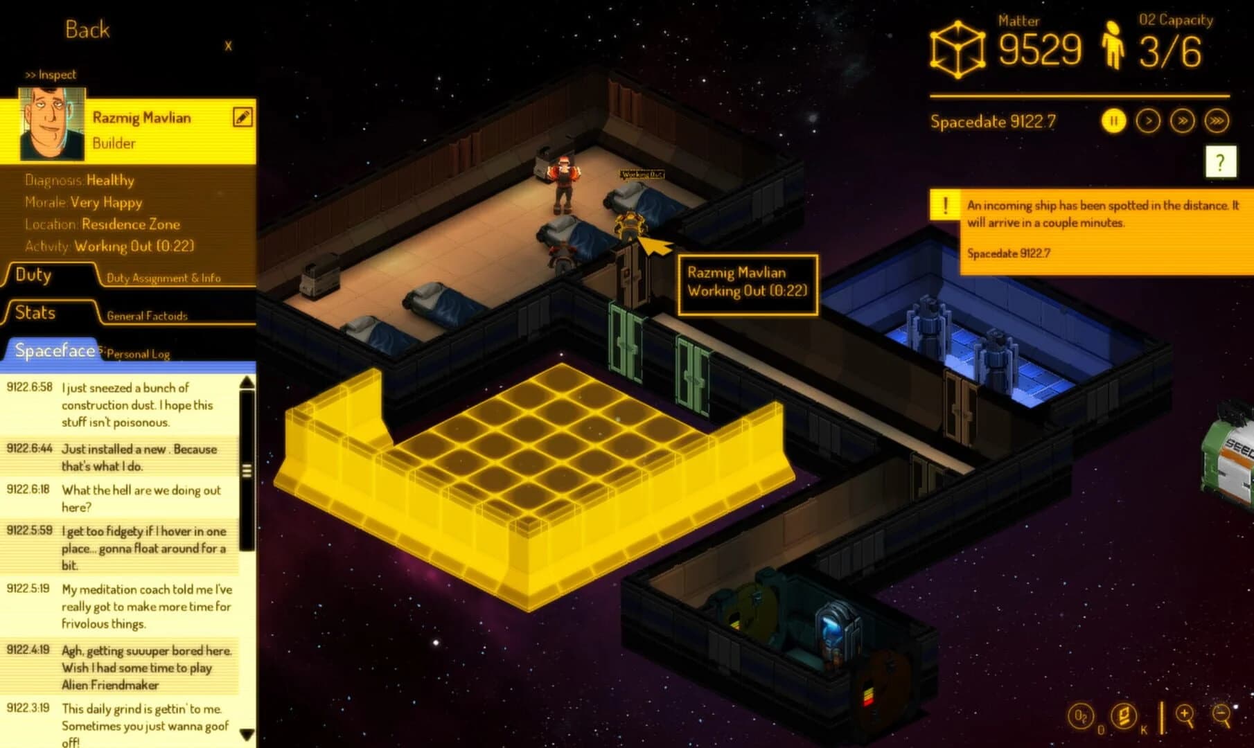 Spacebase DF-9 screenshot 2