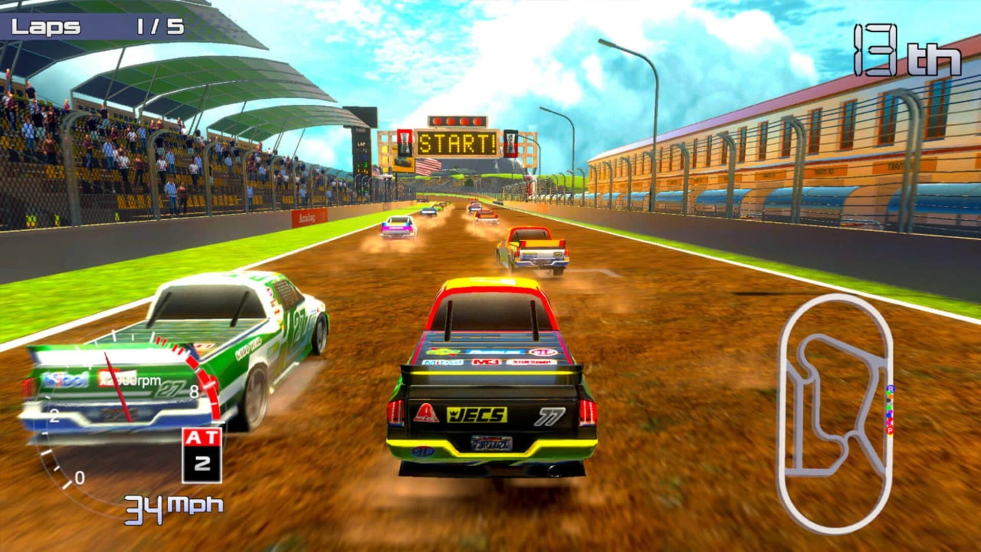 Speed Truck Racing screenshot 5
