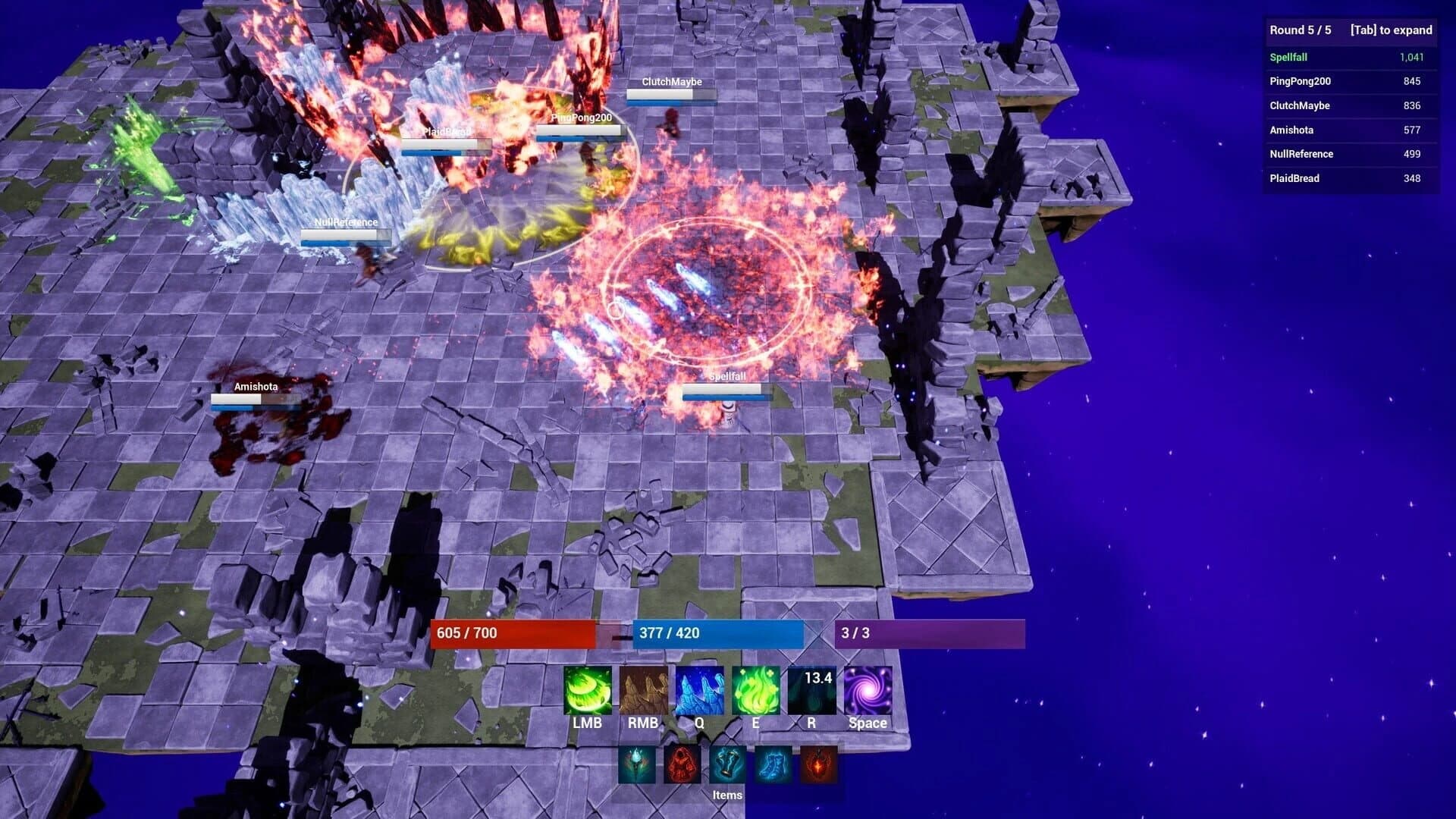 Spellfall: Last Mage Standing screenshot 1