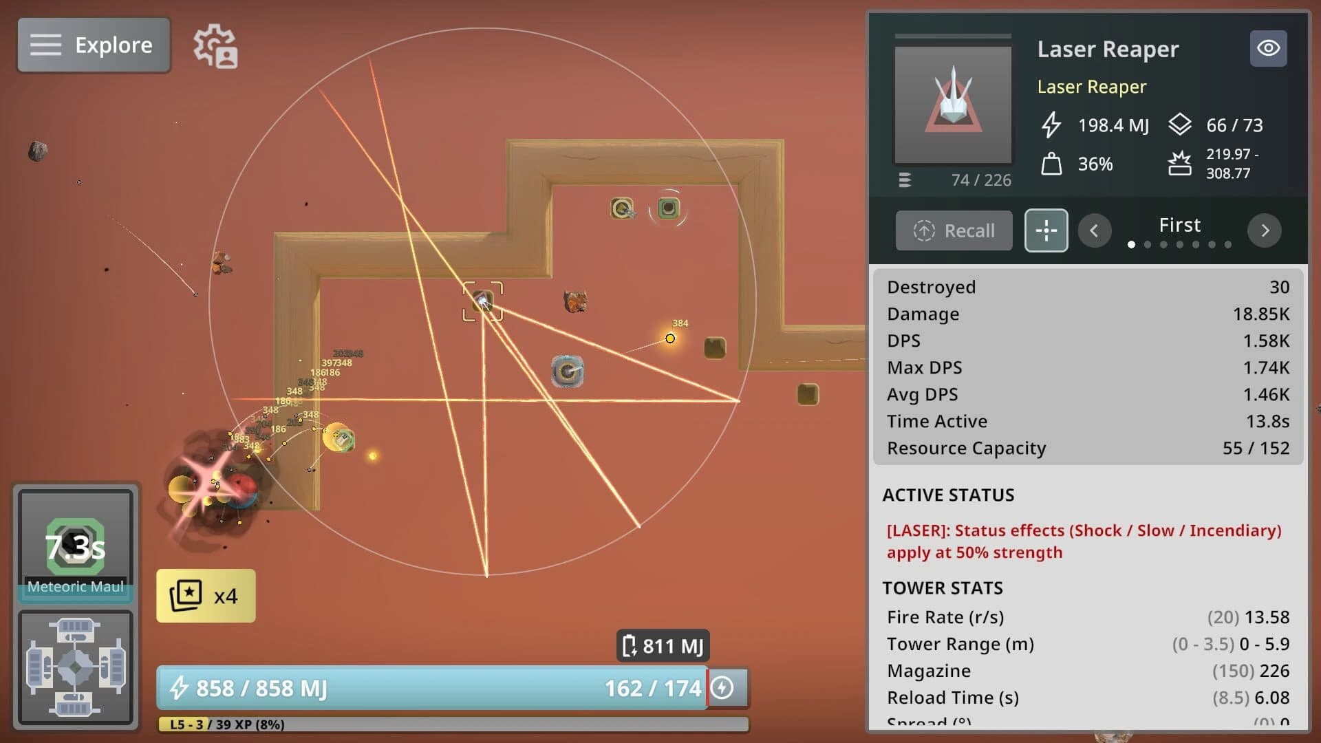 Sphere TD screenshot 3