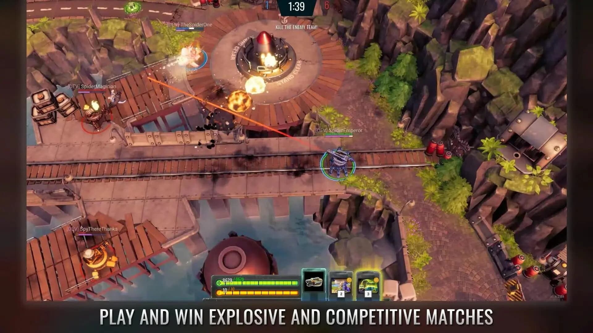 Spider Tanks: Cores of Chaos screenshot 2