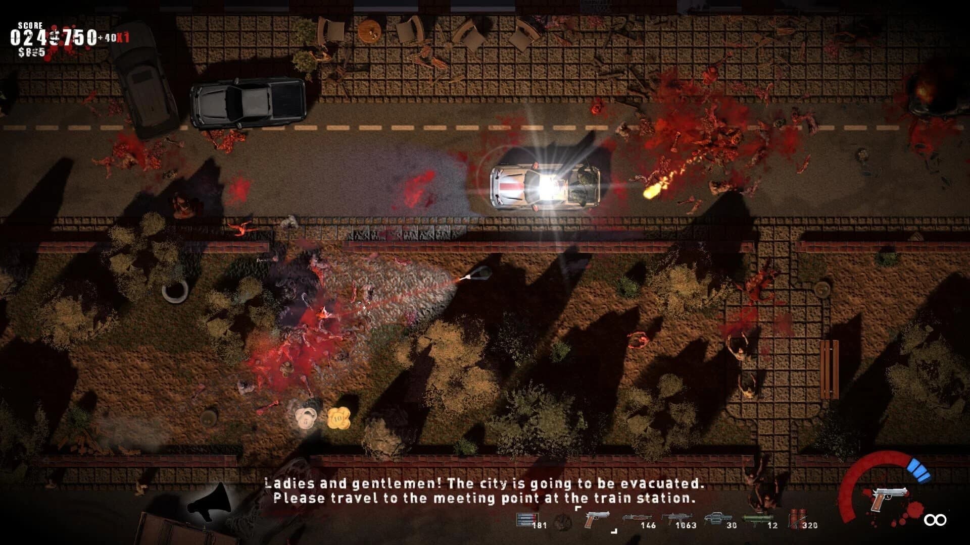 Splatter: Zombiecalypse Now screenshot 1