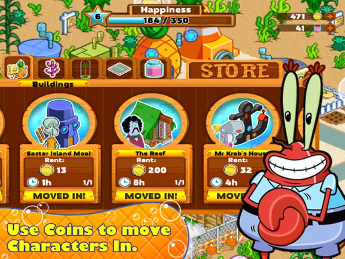 SpongeBob Moves In screenshot 4