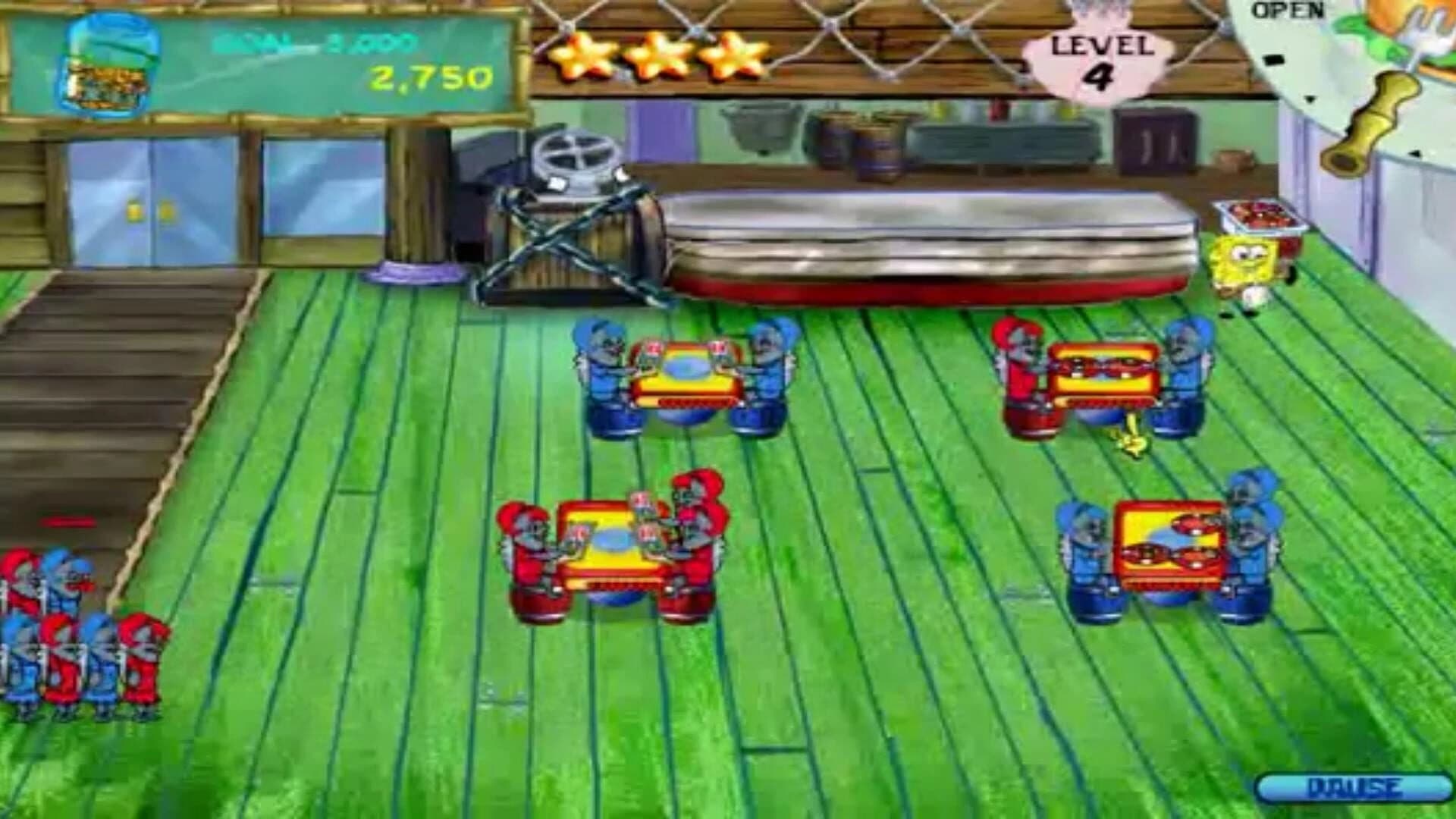 SpongeBob SquarePants: Diner Dash screenshot 1
