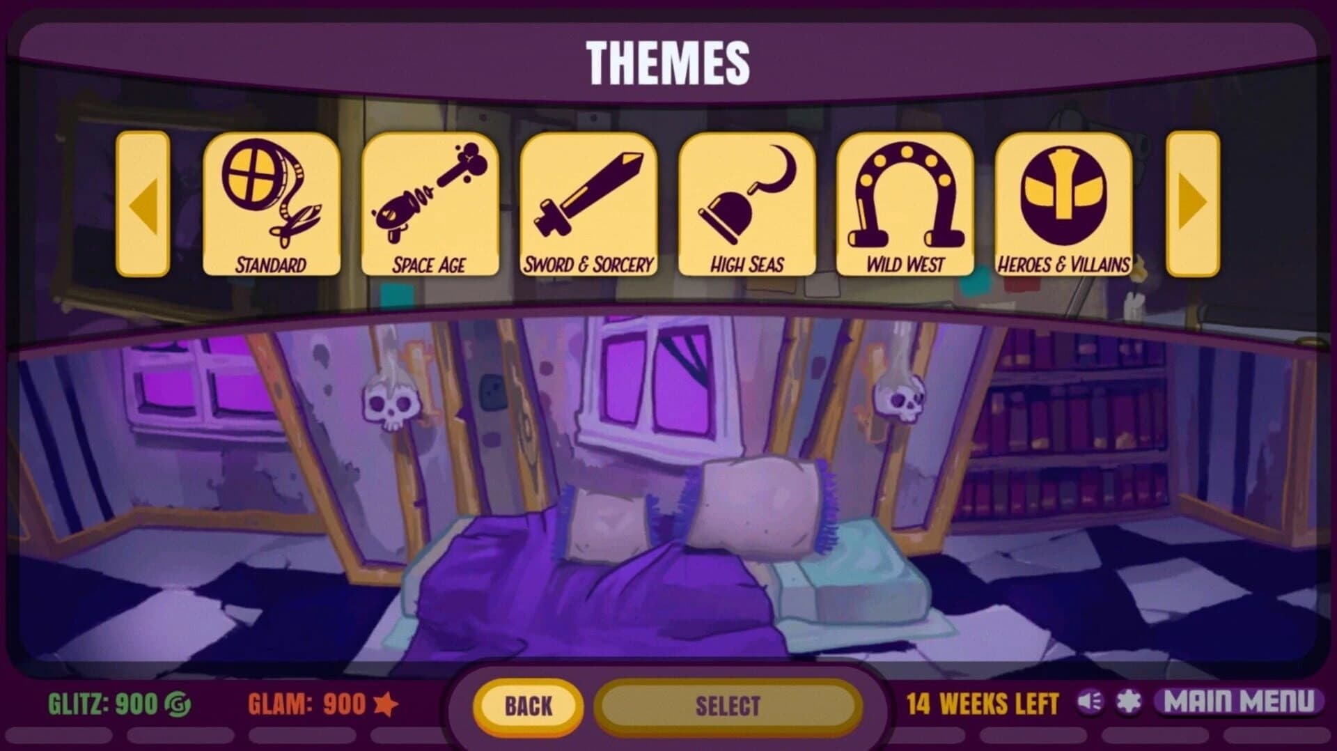 Spooky Starlets screenshot 2