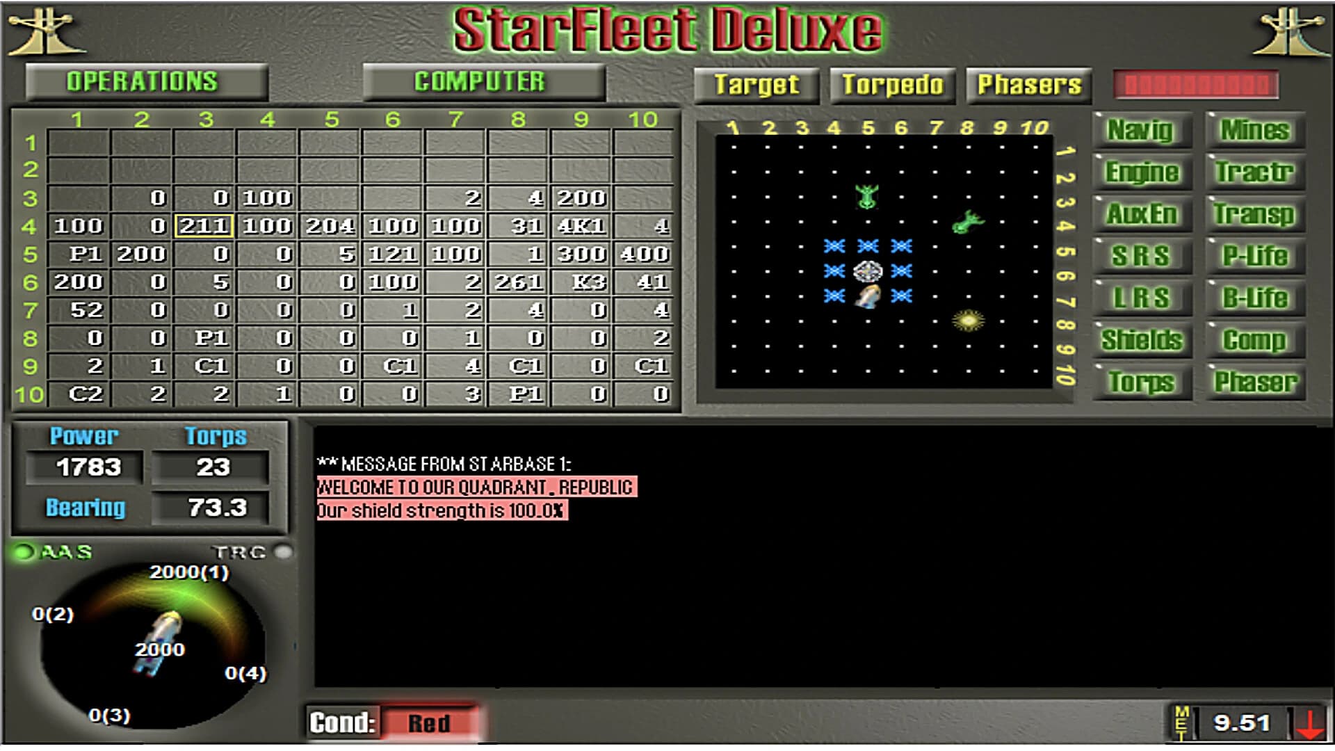 Star Fleet Deluxe screenshot 5