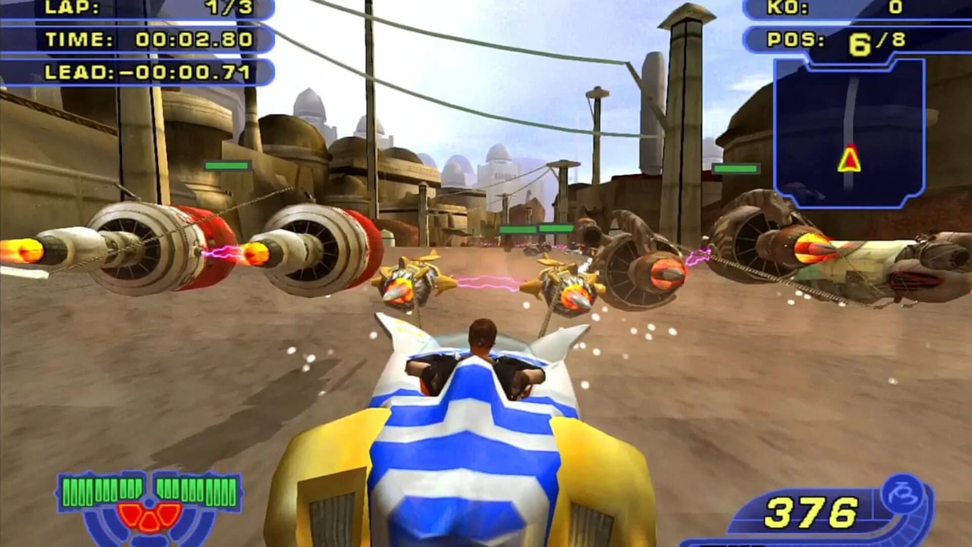 Star Wars: Racer Revenge screenshot 1