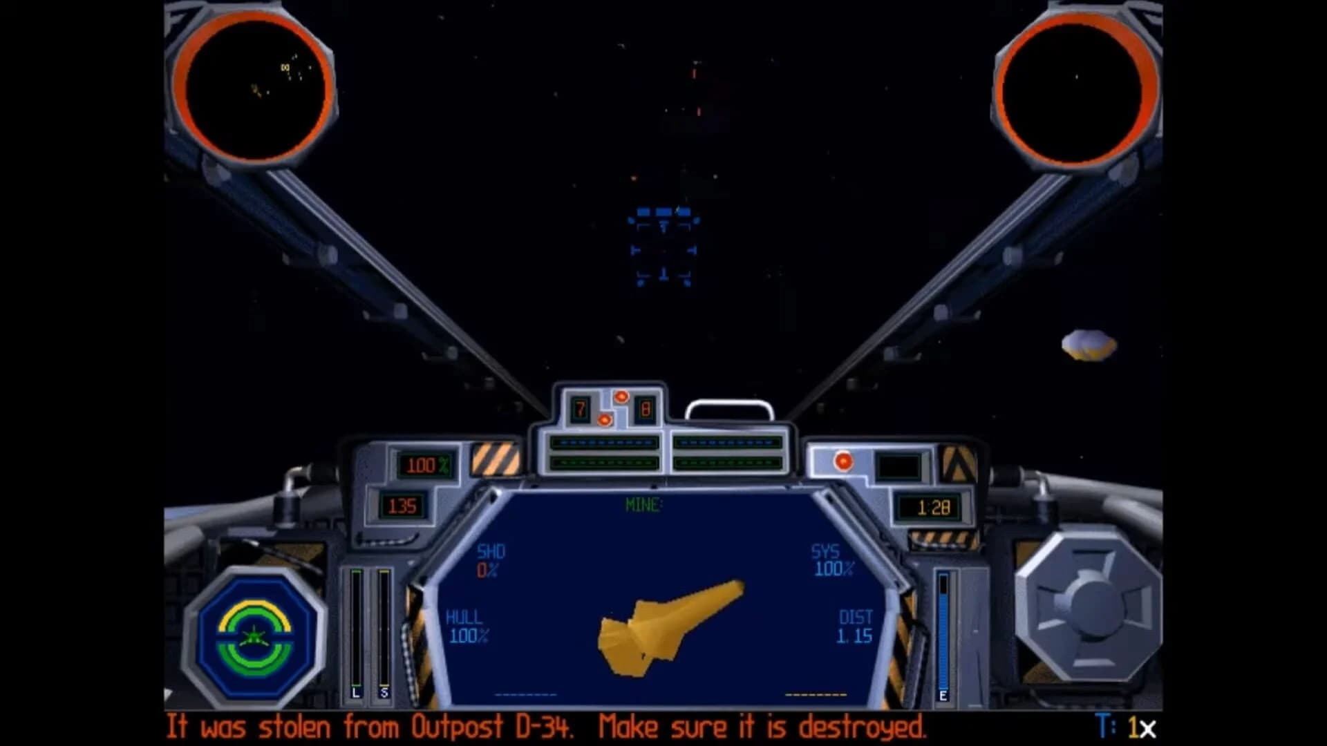 Star Wars: TIE Fighter - Collector's CD-ROM screenshot 2